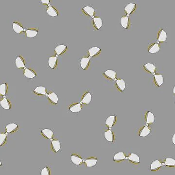 Seamless pattern industrial safety glasses cartoon vector Stock Illustration