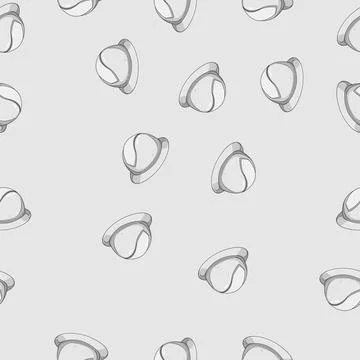 Seamless pattern industry hard hat cartoon vector Stock Illustration
