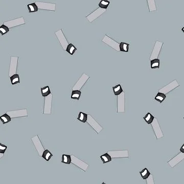 Seamless pattern industry saw hand cartoon vector Stock Illustration