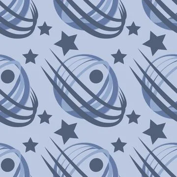 Seamless pattern, infinite texture - Illustration on a square background - st Stock Illustration