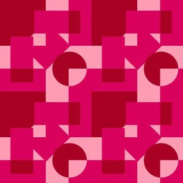 Seamless pattern, infinite texture - Illustration - on a square background -  Stock Illustration