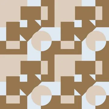 Seamless pattern, infinite texture - Illustration - on a square background -  Stock Illustration