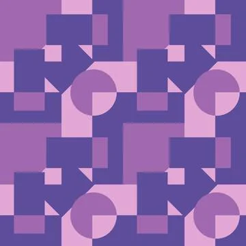 Seamless pattern, infinite texture - Illustration - on a square background -  Stock Illustration