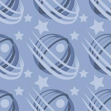 Seamless pattern, infinite texture - Illustration on a square background - st Stock Illustration