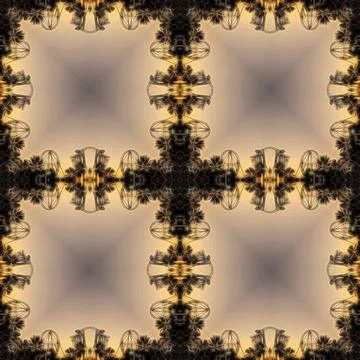Seamless pattern, infinite texture, tile, square - Illustration - graphics Illustrazione stock