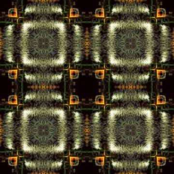 Seamless pattern, infinite texture, tile, square - Illustration - graphics Illustrazione stock