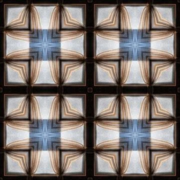 Seamless pattern, infinite texture, tile, square - Illustration - graphics. S Stock Illustration