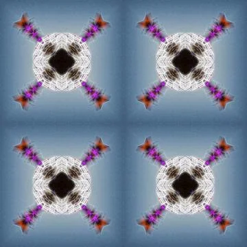 Seamless pattern, infinite texture, tile, square - Illustration - graphics. S Stock Illustration