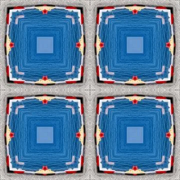 Seamless pattern, infinite texture, tile, square - Illustration - graphics. S Stock Illustration