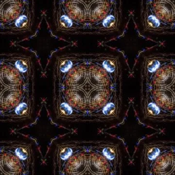 Seamless pattern, infinite texture, tile, square - Illustration - graphics. S Stock Illustration