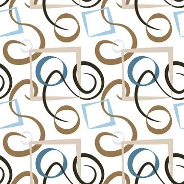 Seamless pattern, infinite texture. Wallpapers, textiles, packaging, backgrou Illustrazione stock