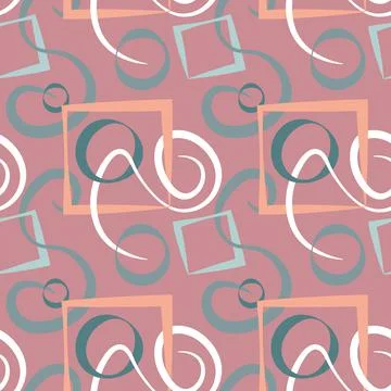 Seamless pattern, infinite texture. Wallpapers, textiles, packaging, background Stock Illustration