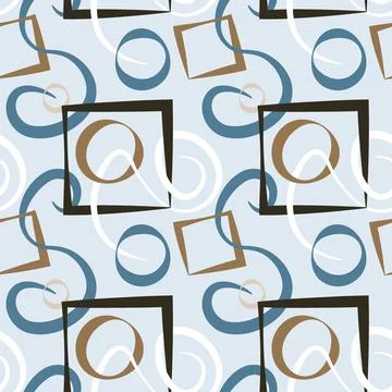 Seamless pattern, infinite texture. Wallpapers, textiles, packaging, backgrou Stock Illustration