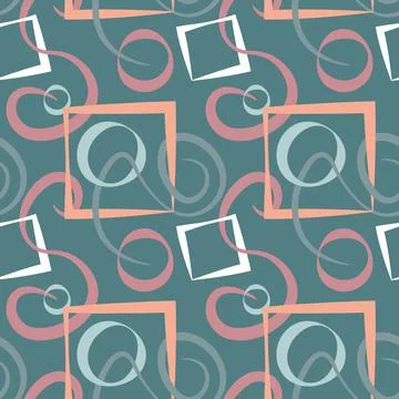Seamless pattern, infinite texture. Wallpapers, textiles, packaging, backgrou Stock Illustration