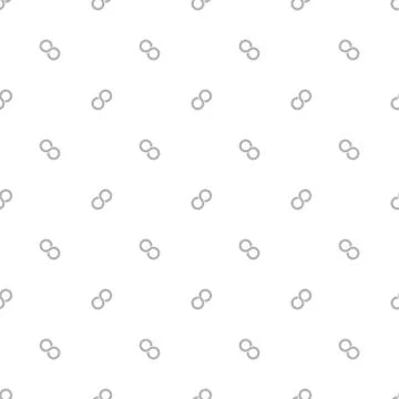 Seamless pattern of infinity symbol Stock Illustration