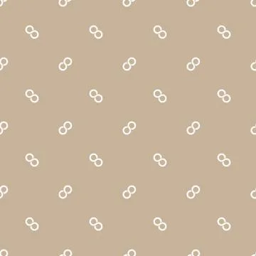 Seamless pattern of infinity symbol Illustrazione stock