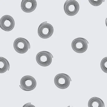 Seamless pattern ing garden hose cartoon vector Illustrazione stock