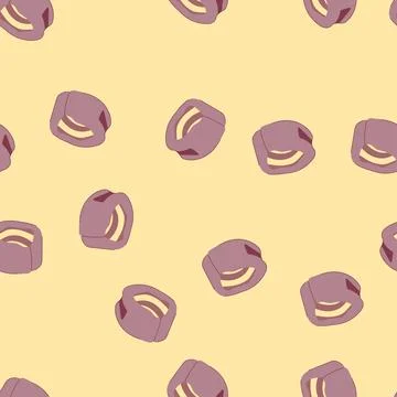 Seamless pattern injury cervical neck collar cartoon vector 库存插图