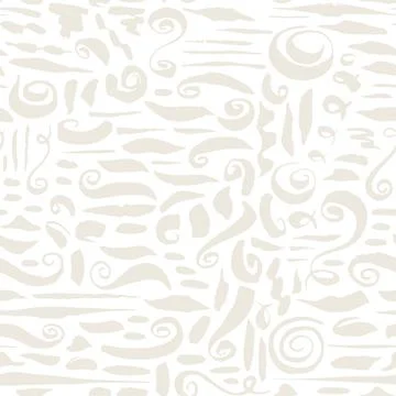 Seamless pattern with ink brush strokes Stock Illustration