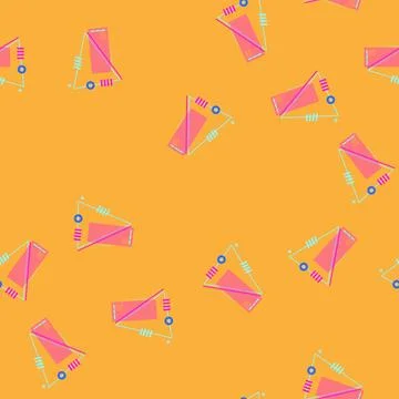 Seamless pattern innovation tech banner cartoon vector Stockillustratie