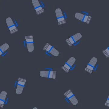 Seamless pattern install vacuum pump cartoon vector 스톡 일러스트