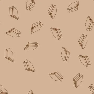 Seamless pattern insulation pizza box cartoon vector 스톡 일러스트