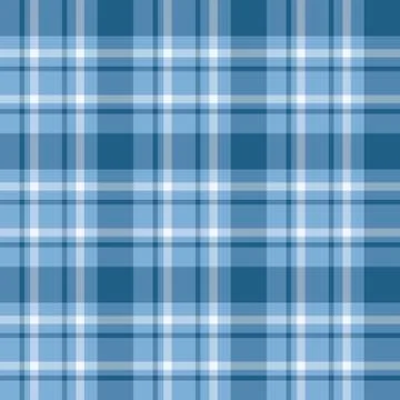 Seamless pattern in interesting light and dark blue and white colors Stock Illustration