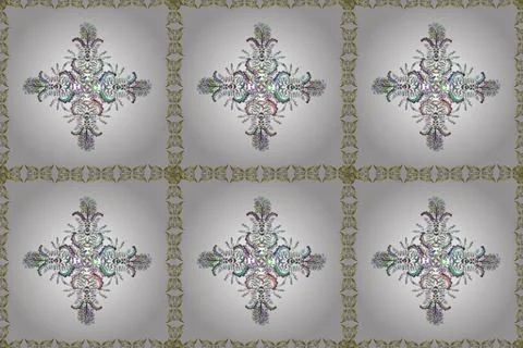 Seamless pattern interesting super nice abstract and cute picture Stock Illustration