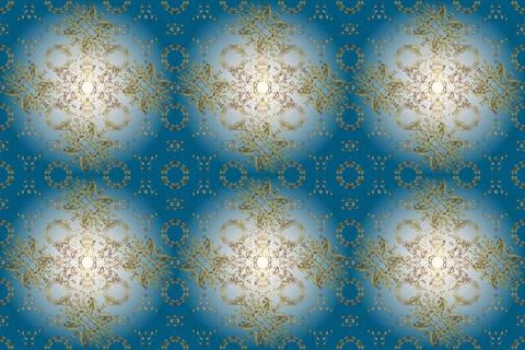 Seamless pattern interesting super nice abstract and cute picture Stock Illustration