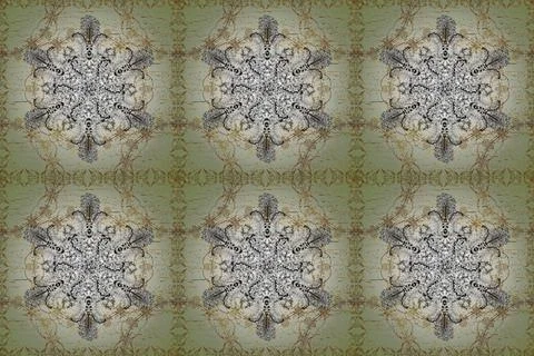 Seamless pattern interesting super nice abstract and cute picture Stock Illustration