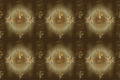 Seamless pattern interesting super nice abstract and cute picture Stock Illustration