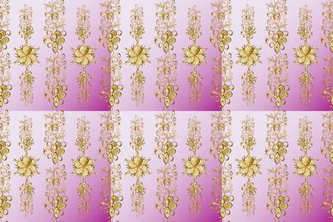 Seamless pattern interesting super nice abstract and cute picture Stock Illustration