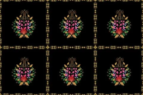 Seamless pattern interesting super nice abstract and cute picture Illustrazione stock
