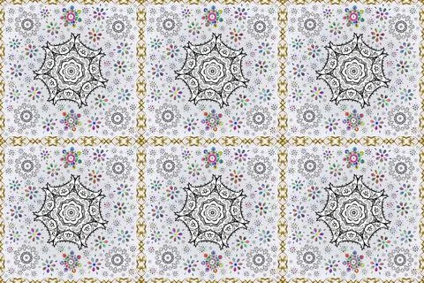 Seamless pattern interesting super nice abstract and cute picture Illustrazione stock