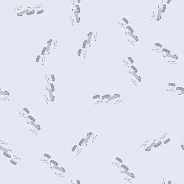 Seamless pattern interior bathroom faucet cartoon vector Ilustração Stock