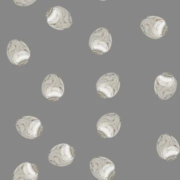 Seamless pattern interior marble vase cartoon vector 库存插图
