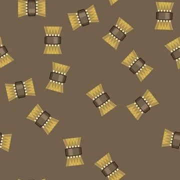 Seamless pattern interior wall lamp cartoon vector Stockillustratie