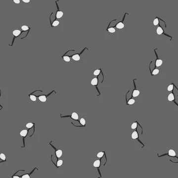 Seamless pattern internet computer glasses cartoon vector イラスト素材