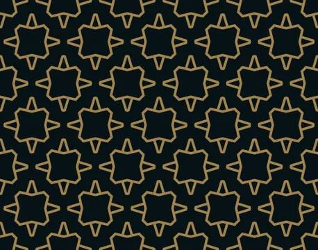 Seamless pattern of intersecting thin grey lines on white background. Abstrac Stock Illustration