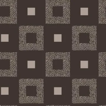 Seamless pattern of intertwined ribbons イラスト素材