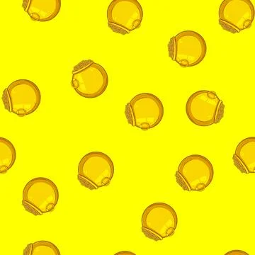Seamless pattern ireland leprechaun gold pot cartoon vector Stock Illustration