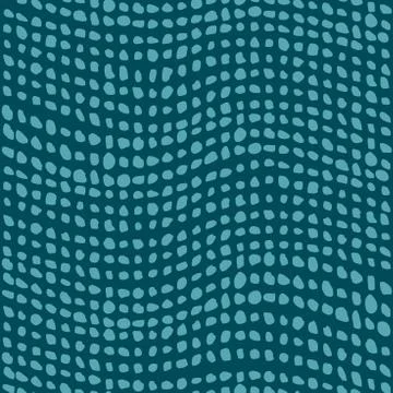 Seamless pattern of irregular shapes. Fascinating background for textiles Illustrazione stock