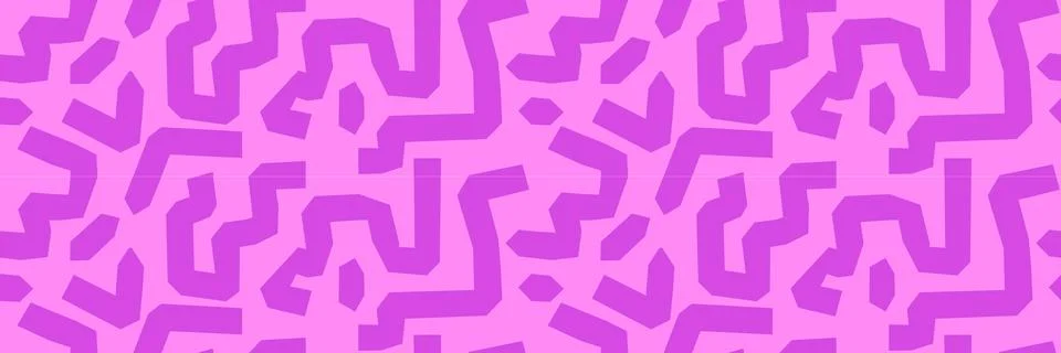 Seamless pattern with irregular zig zag lines cut out teture. Abstract coral イラスト素材