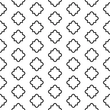 Seamless pattern in islamic style, vector geometric ornament texture or backg Stock Illustration