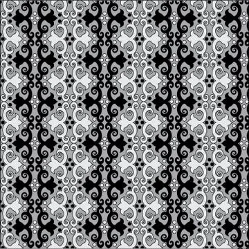 Seamless pattern islamic style version Stock Illustration