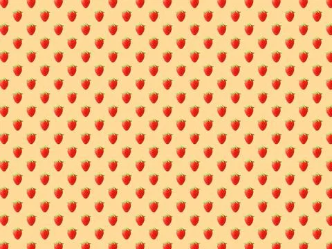 Seamless pattern isolated on light yellow background Stock Photos