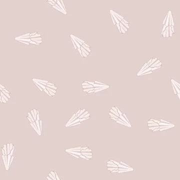 Seamless pattern ivory veil bridal cartoon vector Stock Illustration
