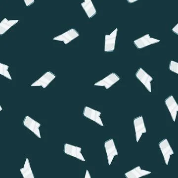 Seamless pattern jagged glass broken shard cartoon vector Stock Illustration