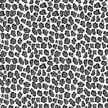 Seamless pattern with jaguar skin. Illustrazione stock
