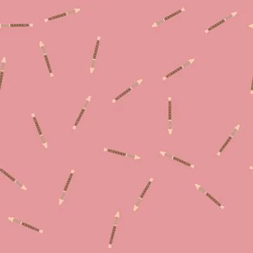 Seamless pattern jazz flute cartoon vector 库存插图
